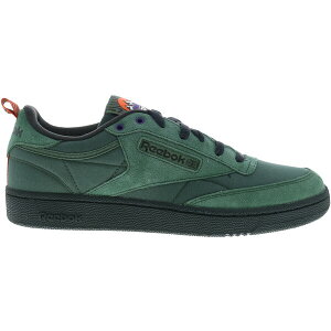 Reebok ���[�{�b�N �����Y �X�j�[�J�[ �yReebok Club C 85 Escape Green�z �T�C�Y US_12(30.0cm) Escape Green/Grey/Pump Orange