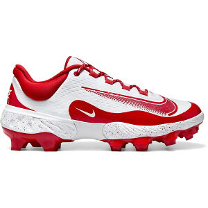 Nike �i�C�L �����Y �X�j�[�J�[ �yNike Alpha Huarache Elite 4 Low MCS White Pure Platinum University Red�z �T�C�Y US_11.5(29.5cm) White/Pure Platinum/University Red