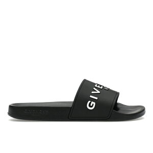 Givenchy �W�o���V�[ �����Y �X�j�[�J�[ �yGivenchy Paris Flat Sandals Black White�z �T�C�Y US_11(29.0cm) Black/White
