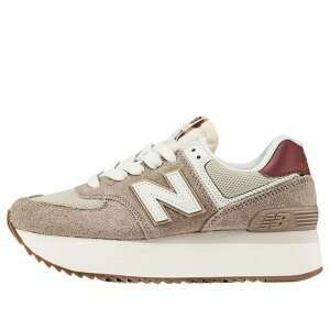 New Balance �j���[�o�����X ���f�B�[�X �X�j�[�J�[ �y(WMNS) New Balance 574+ 'Driftwood' WL574ZKA�z �T�C�Y US_5(22.0cm)