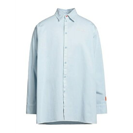 【送料無料】 ヘロン プレストン メンズ シャツ トップス Shirts Light blue