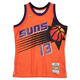 ミッチェル&ネス メンズ ユニフォーム トップス Steve Nash Phoenix Suns Mitchell & Ness 199697 Hardwood Classics Reload 2.0 Swingman Jersey Orange