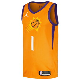 ジョーダン メンズ ユニフォーム トップス Devin Booker Phoenix Suns Jordan Brand Swingman Player Jersey Statement Edition Orange