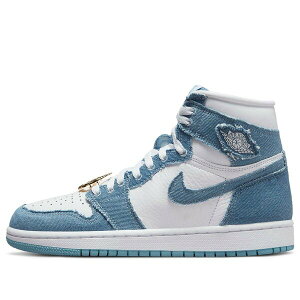 Air Jordan W[_ fB[X Xj[J[ White/Worn Blue-Metallic Gold y(WMNS) Air Jordan 1 Retro High OG 'Denim' DM9036-104z TCY US_W_10.5