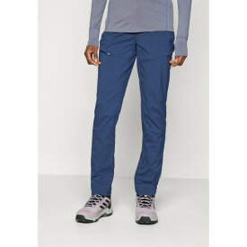 オドロ レディース フィットネス スポーツ PANTS REGULAR LENGTH ASCENT LIGHT - Outdoor trousers - medieval blue