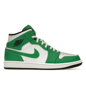 Jordan �W���[�_�� �����Y �X�j�[�J�[ �yJordan 1 Mid Lucky Green�z �T�C�Y US_10.5(28.5cm) Lucky Green/Black/White