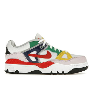 Nike �i�C�L �����Y �X�j�[�J�[ �yNike Air Force 3 Low SP Nigo White�z �T�C�Y US_11.5(29.5cm) White/University Red/Tour Yellow/Pink Foam/Blue Void/Lucky Green
