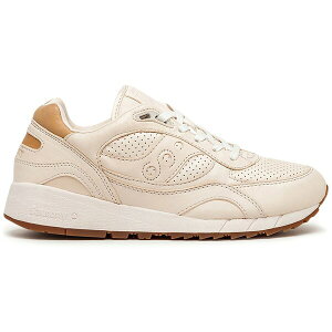 Saucony �T�b�J�j�[ �����Y �X�j�[�J�[ �ySaucony Shadow 6000 Veg Tan Leather�z �T�C�Y US_8(26.0cm) Beige/Vanilla