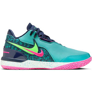 Nike �i�C�L �����Y �X�j�[�J�[ �yNike Zoom LeBron NXXT Gen AMPD EP South Beach (Solid Outsole)�z �T�C�Y US_M_13 Dusty Cactus/Green Strike/Midnight Navy/Fierce Pink/Playful Pink/Sail
