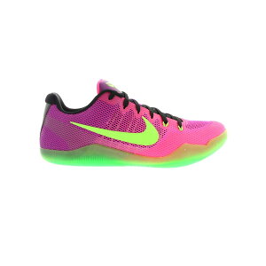 Nike �i�C�L �����Y �X�j�[�J�[ �yNike Kobe 11 EM Low Mambacurial�z �T�C�Y US_10.5(28.5cm) Pink Flash/Action Green-Red Plum