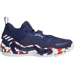 adidas �A�f�B�_�X �����Y �X�j�[�J�[ �yadidas D.O.N. Issue #3 Team USA�z �T�C�Y US_10(28.0cm) Navy/Cloud White/Vivid Red