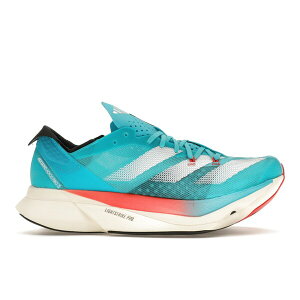 adidas �A�f�B�_�X �����Y �X�j�[�J�[ �yadidas Adizero Adios Pro 3 Lucid Cyan�z �T�C�Y US_M_4.5 Lucid Cyan/Cloud White/Bright Red