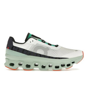 On �I�� �����Y �X�j�[�J�[ �yOn Running Cloudmonster Undyed White Creek�z �T�C�Y US_12(30.0cm) Undyed White/Creek