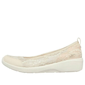 Skechers �X�P�b�`���[�Y ���f�B�[�X �X�j�[�J�[ Beige/Light Pink �y(WMNS) Skechers Arya 'Sheer Glamour Pink' 104115-NAT�z �T�C�Y US_9.5(26.5cm)