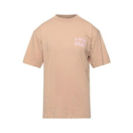 【送料無料】 リビンクール メンズ Tシャツ トップス T-shirts Camel
