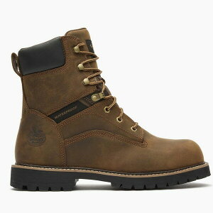 W[Wu[c Y u[c V[Y Men's Core 37 Steel Toe Waterproof Work Boot Brown