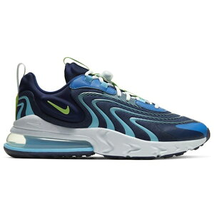Nike �i�C�L �����Y �X�j�[�J�[ �yNike Air Max 270 React ENG Blackened Blue�z �T�C�Y US_10.5(28.5cm) Blackened Blue/Pure Platinum/Team Royal/Green Strike