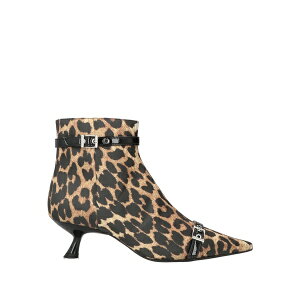 �y���������z �K�j�[ ���f�B�[�X �u�[�c �V���[�Y Ankle boots Beige