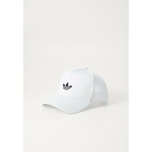 AfB_XIWiX fB[X Xq ANZT[ CURVED TRUCKER UNISEX - Cap - white