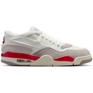 Jordan �W���[�_�� �����Y �X�j�[�J�[ �yJordan 4 RM Fire Red�z �T�C�Y US_7(25.0cm) Sail/Fire Red/College Grey/Coconut Milk