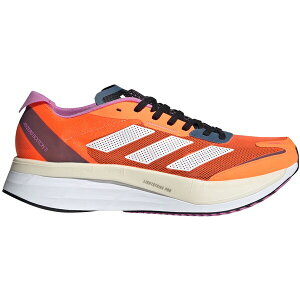 adidas AfB_X Y Xj[J[ yadidas Adizero Boston 11 Solar Orangez TCY US_8(26.0cm) Solar Orange/Cloud White/Wonder Steel