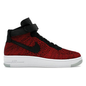 Nike iCL Y Xj[J[ yNike Air Force 1 Ultra Flyknit Mid University Red Blackz TCY US_7.5(25.5cm) University Red/Black-Team Red-White