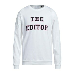 THE EDITOR GfB^[ p[J[EXEFbgVc AE^[ Y Sweatshirts White