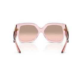 ヴェルサーチ レディース サングラス＆アイウェア アクセサリー Women's Sunglasses, Ve4402 Transparent Pink