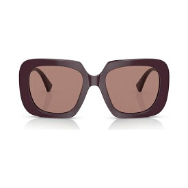 ヴェルサーチ レディース サングラス＆アイウェア アクセサリー Women's Sunglasses, VE4434 Bordeaux