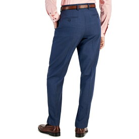 ペリーエリス メンズ カジュアルパンツ ボトムス Men's Modern-Fit Stretch Solid Resolution Pants Dark Blue