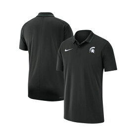 ナイキ レディース シャツ トップス Men's Black Michigan State Spartans 2023 Coaches Performance Polo Shirt Black