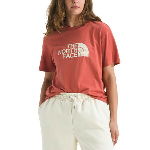 m[XtFCX fB[X TVc gbvX Women's Evolution Edge Of Light Cotton Logo T-Shirt Mars Dust