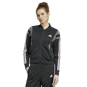AfB_X fB[X WPbgu] AE^[ Women's 3S Fashion Track Jacket Black/grey Four