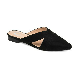 W[j[RNV fB[X T_ V[Y Women's Giada Pointed Toe Slip On Mules Black