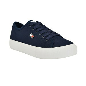 g~[ qtBK[ fB[X Xj[J[ V[Y Women's Aressa Flag Lace-Up Sneakers Navy