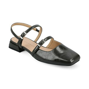 �W���[�j�[�R���N�V���� ���f�B�[�X �T���_�� �V���[�Y Women's Gretchenn Multi Strap Square Toe Mary Jane Flats Olive