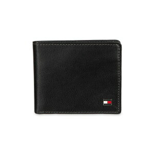 g~[ qtBK[ Y z ANZT[ Men's Trifold RFID Wallet Black