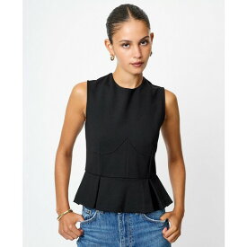 フレンチコネクション レディース カットソー トップス Women's Cleo Sleeveless Top Black