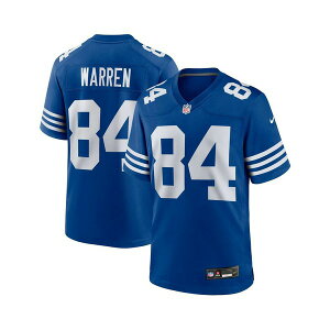 iCL Y Vc gbvX Men's Tyler Warren Royal Indianapolis Colts Alternate Game Jersey Royal