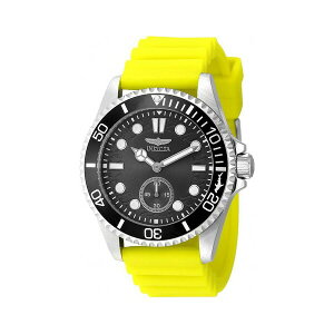 CrN^ Y rv ANZT[ Men's 49339 Pro Diver Quartz 2 Hand Charcoal Dial Watch Yellow