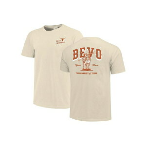 C[W fB[X Jbg\[ gbvX Men's and Women's Natural Texas Longhorns Hyper Local Bevo T-Shirt Natural