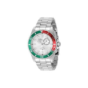 CrN^ Y rv ANZT[ Men's 49276 Pro Diver Quartz Multifunction Silver Dial Watch Silver