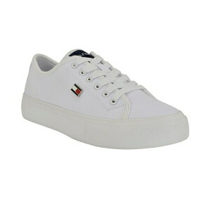 g~[ qtBK[ fB[X Xj[J[ V[Y Women's Aressa Flag Lace-Up Sneakers White