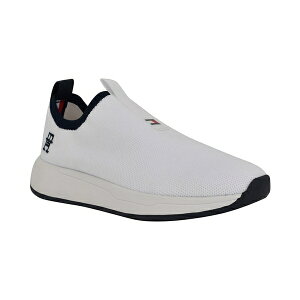 g~[ qtBK[ fB[X Xj[J[ V[Y Women's Ada Lightweight Knit Slip-On Sneakers White/Black