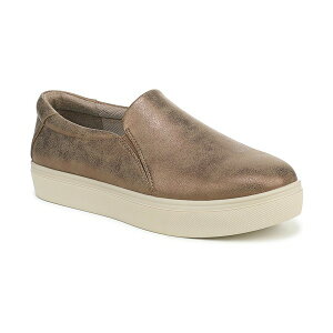 hN^[EV[ fB[X Xj[J[ V[Y Women's Madison Cloud Slip On Sneakers Bronze Faux Leather