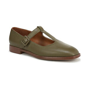 �t�����R�T���g ���f�B�[�X �I�b�N�X�t�H�[�h �V���[�Y Women's Kenley Round Toe Mary Jane Flats Olive Green Leather