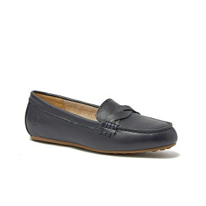YGh fB[X Xb|E[t@[ V[Y Women's Comfort Slip On Leather Loafers Deep sea navy