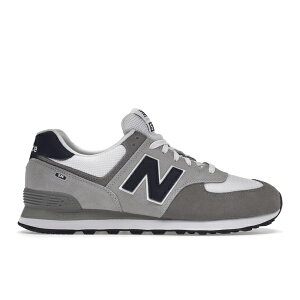New Balance �j���[�o�����X �����Y �X�j�[�J�[ �yNew Balance 574 Grey White Navy�z �T�C�Y US_8.5(26.5cm) Grey/White/Navy