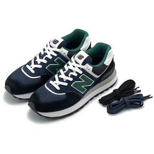 New Balance �j���[�o�����X �����Y �X�j�[�J�[ �yNew Balance 574 Legacy eYe Junya Watanabe MAN Navy Black�z �T�C�Y US_8(26.0cm) Navy/Black/Green