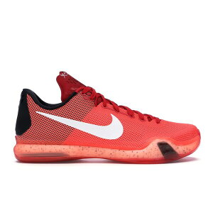 Nike �i�C�L �����Y �X�j�[�J�[ �yNike Kobe 10 Hot Lava�z �T�C�Y US_11.5(29.5cm) University Red/White-Bright Crimson-Hot Lava